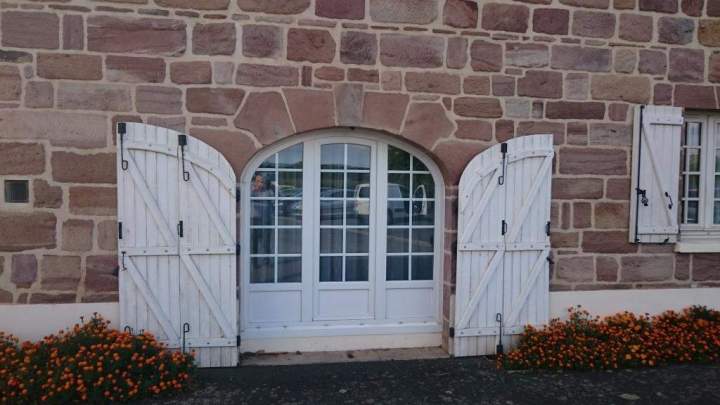 Photo menuiserie cintrée PVC Brive-la-Gaillarde